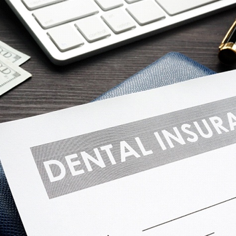 Dental insurance paperwork in Doylestown
